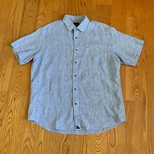 UNTUCKit mens linen shirt. Size L.